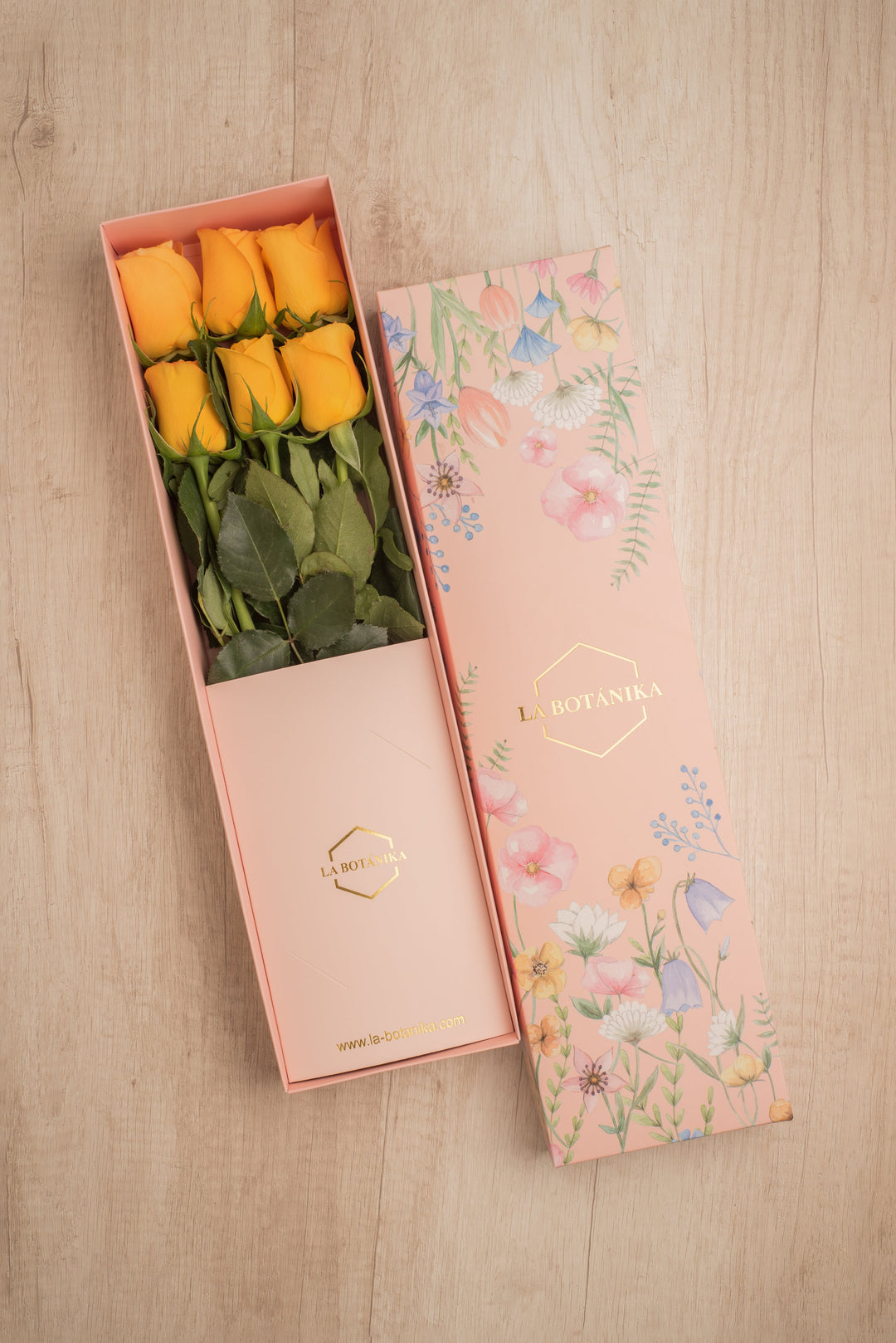 cajas clásicas de rosas