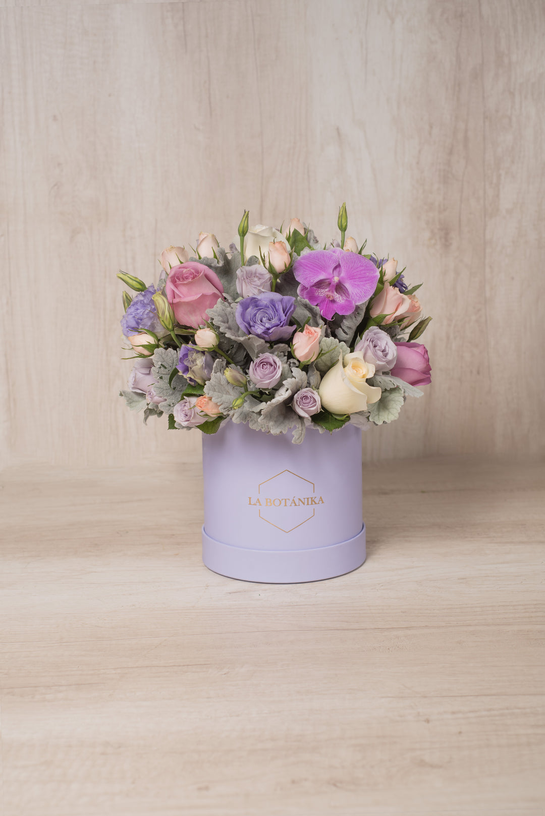 Round Box Lila Stefania