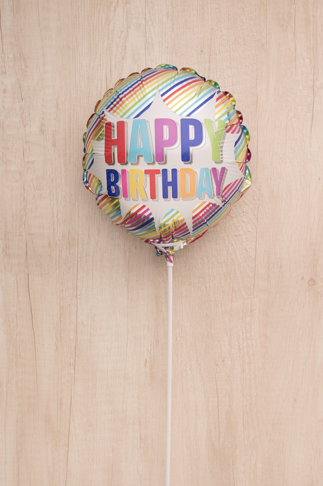 Globo Happy Birthday Rainbow
