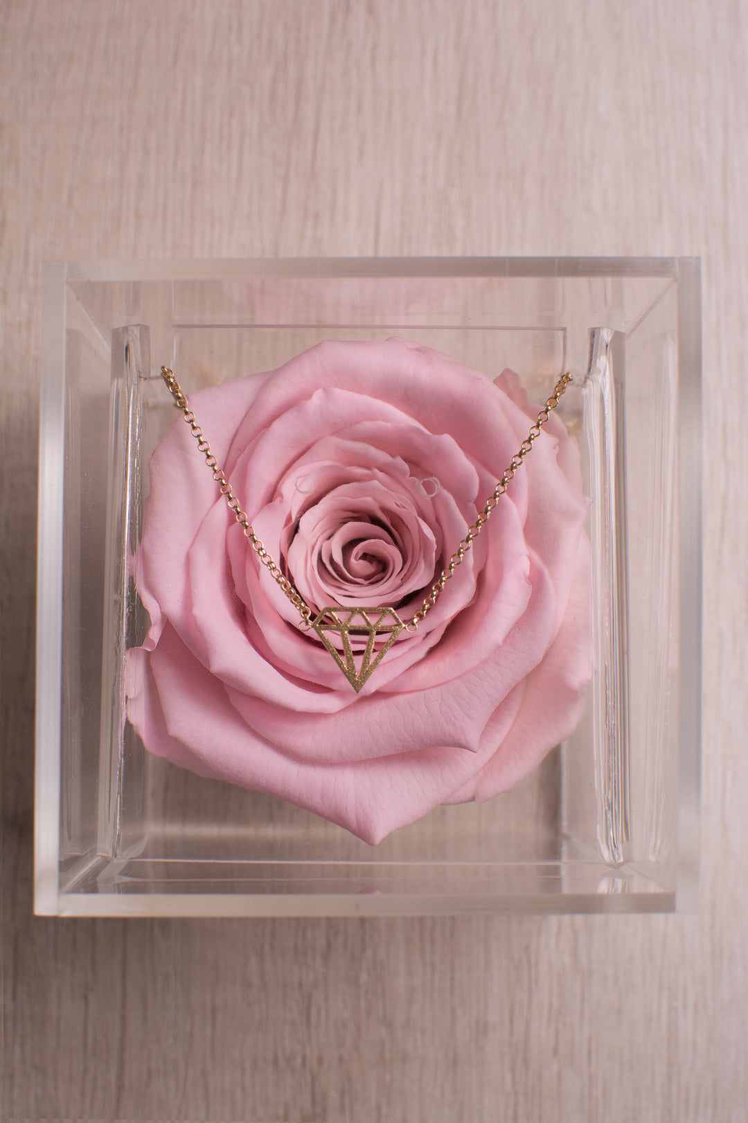 Jewel Box collar diamante