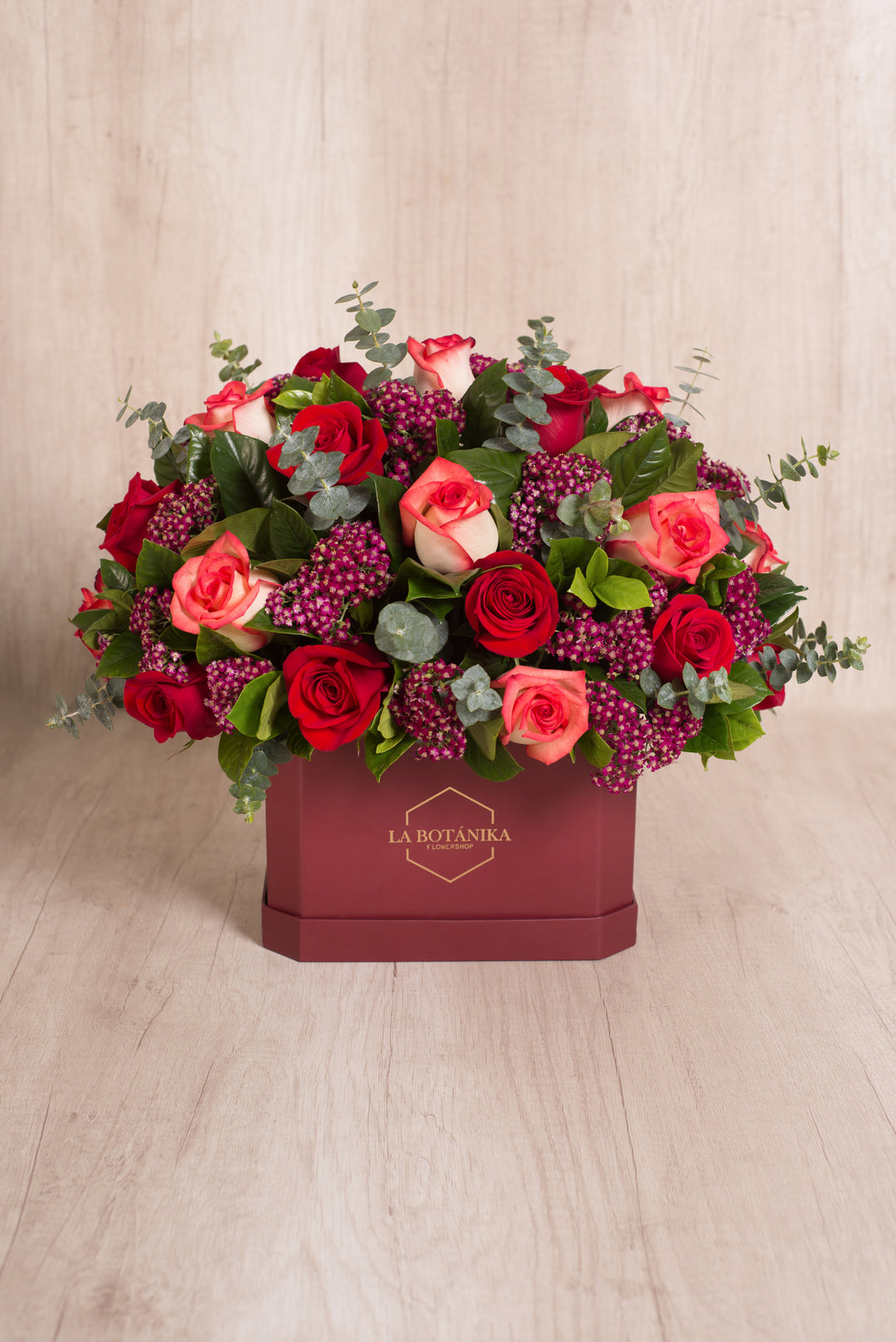 Love box guinda Aurora