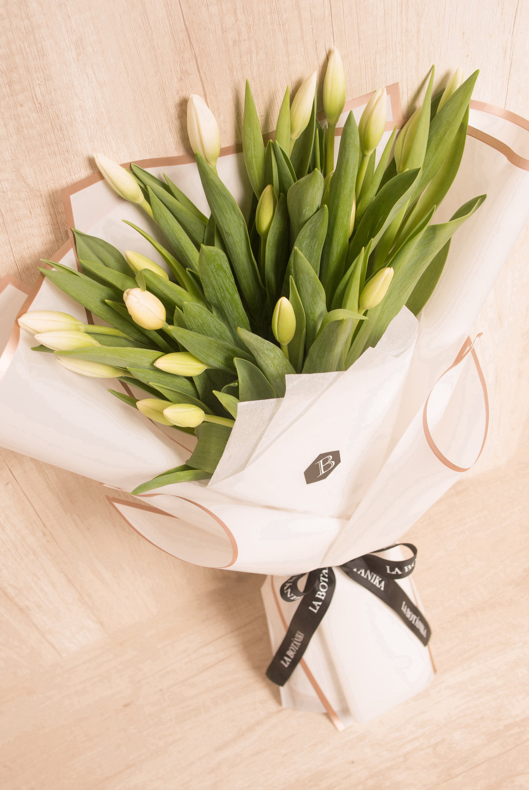Ramo Bianca 20 Tulipanes Blancos