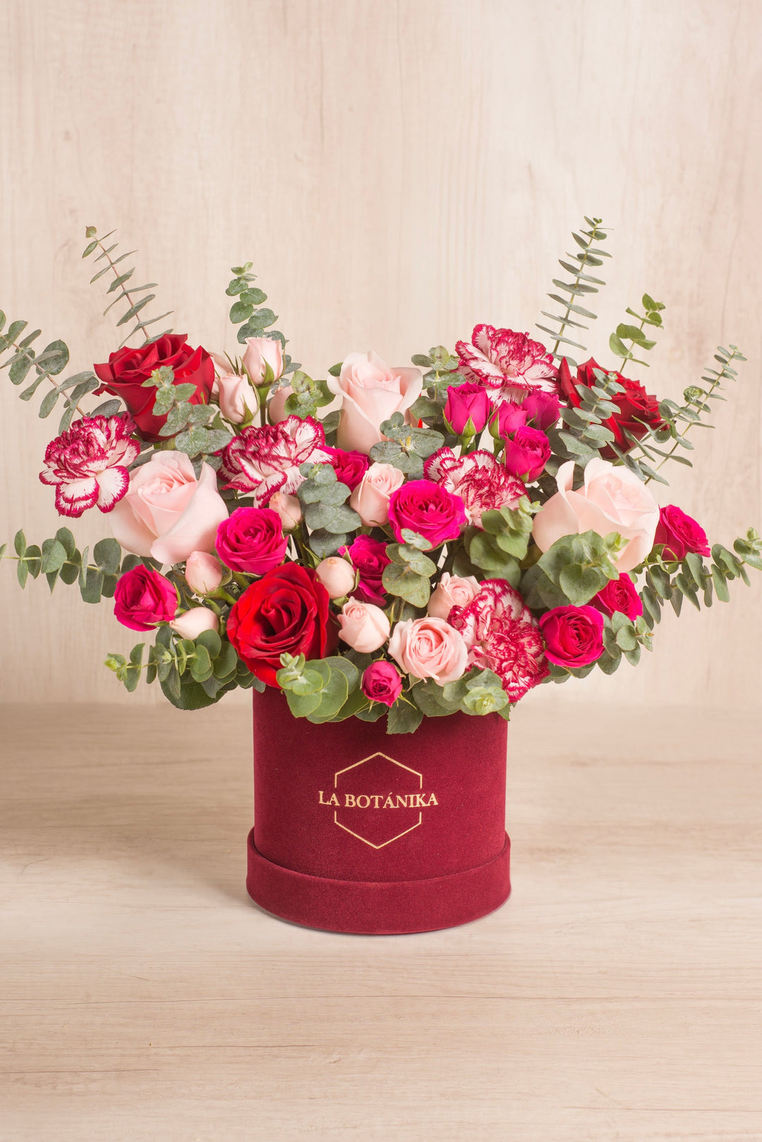 Round Box Velvet Cecile - Sameday