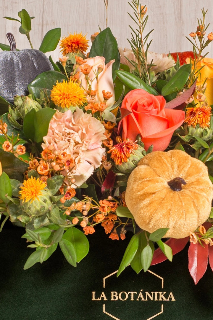 Centro de mesa “Pumpkin garden” - Halloween