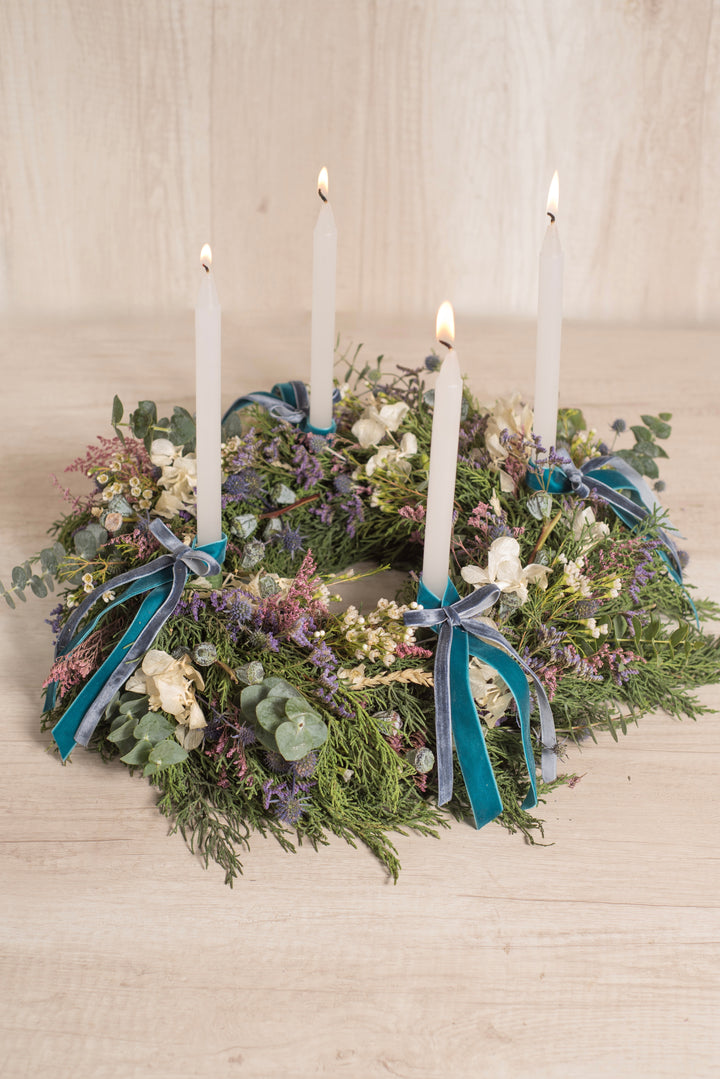 Corona de Adviento "Winter sky" - Navidad - sameday