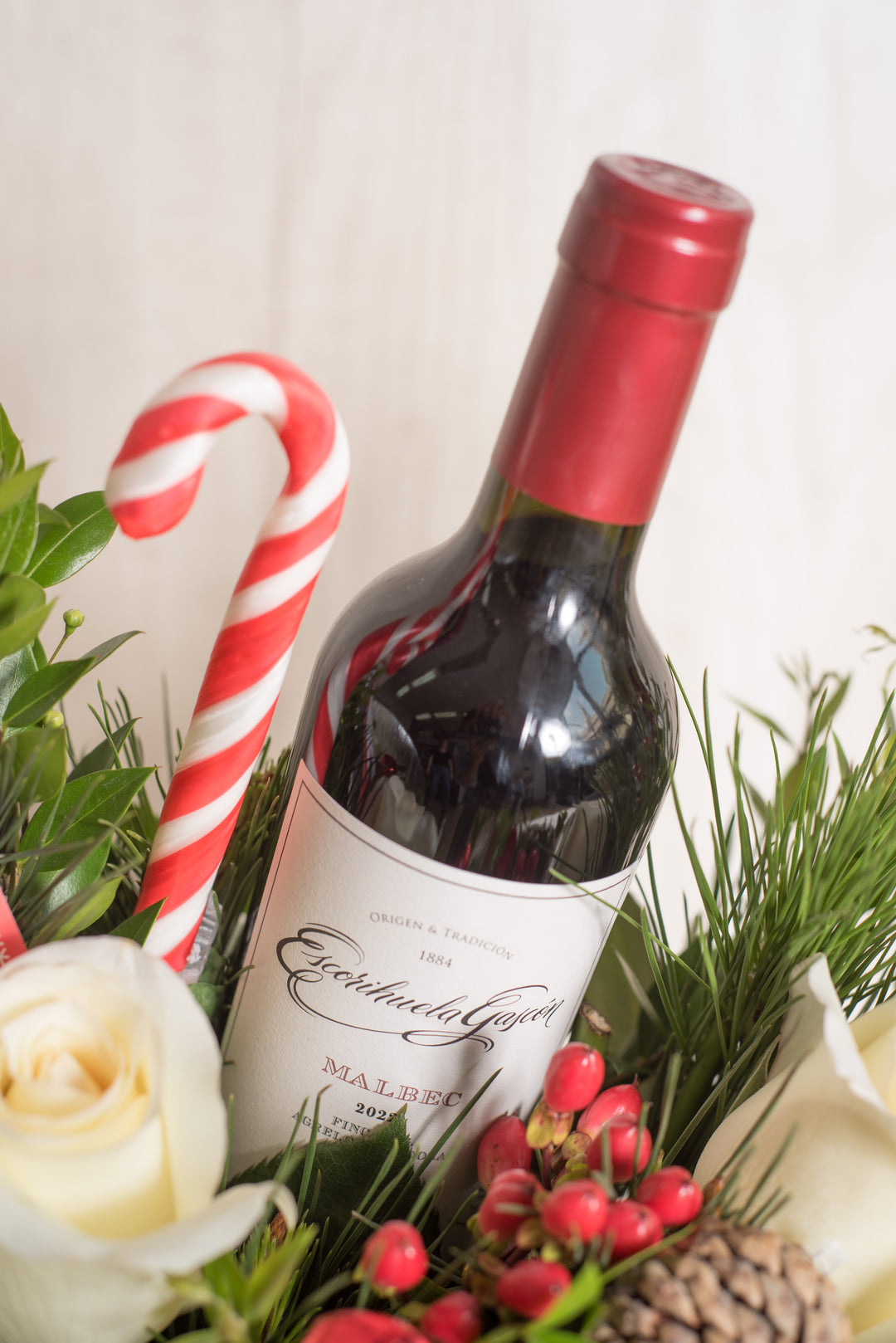 Round Box “Cheers” - Navidad