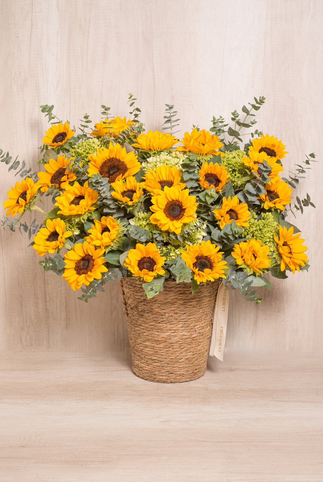 Canasta Splendid Sol - Flores amarillas