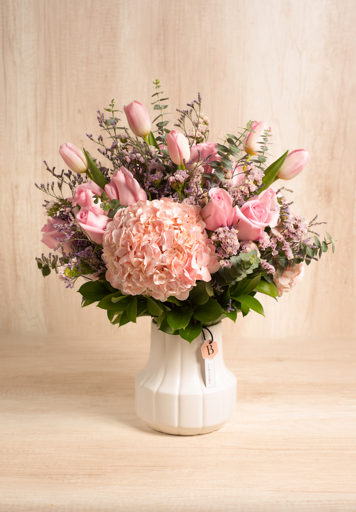 Florero blanco Francesca - Sameday