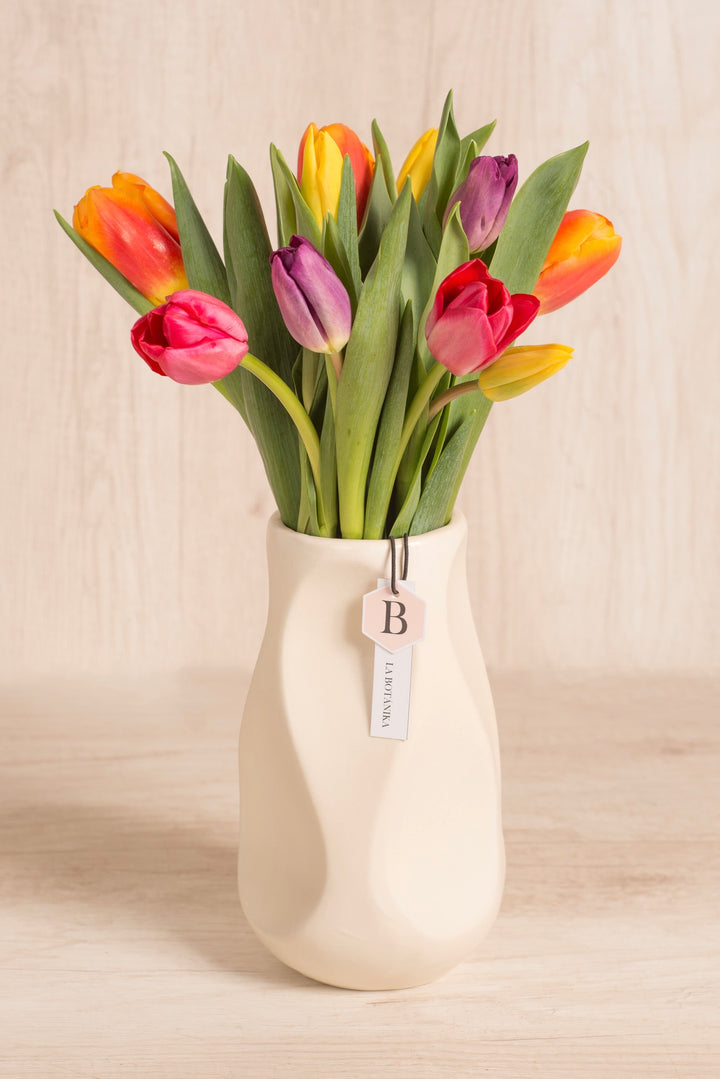 Florero Celine Mix 10 Tulipanes