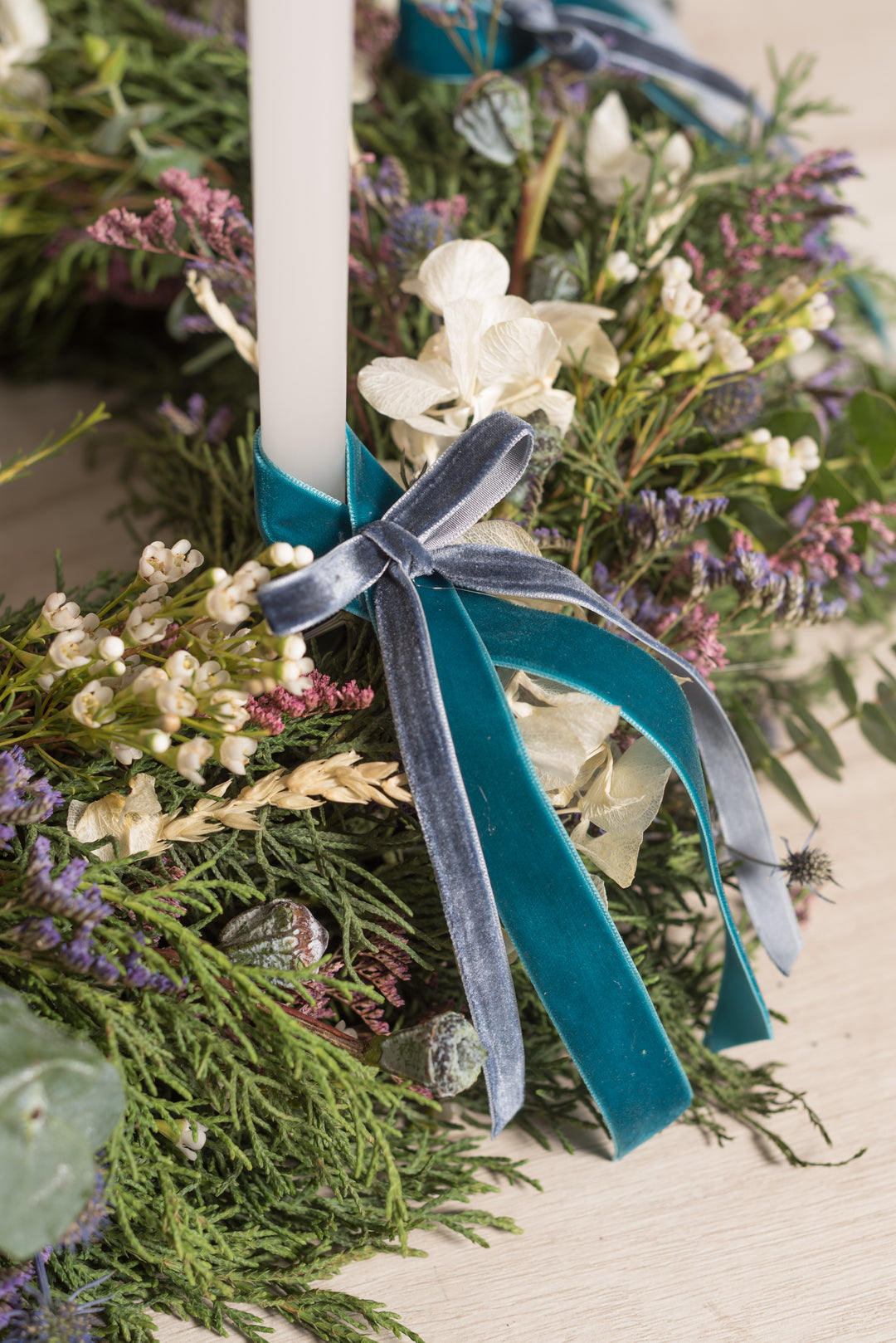 Corona de Adviento "Winter sky" - Navidad - sameday