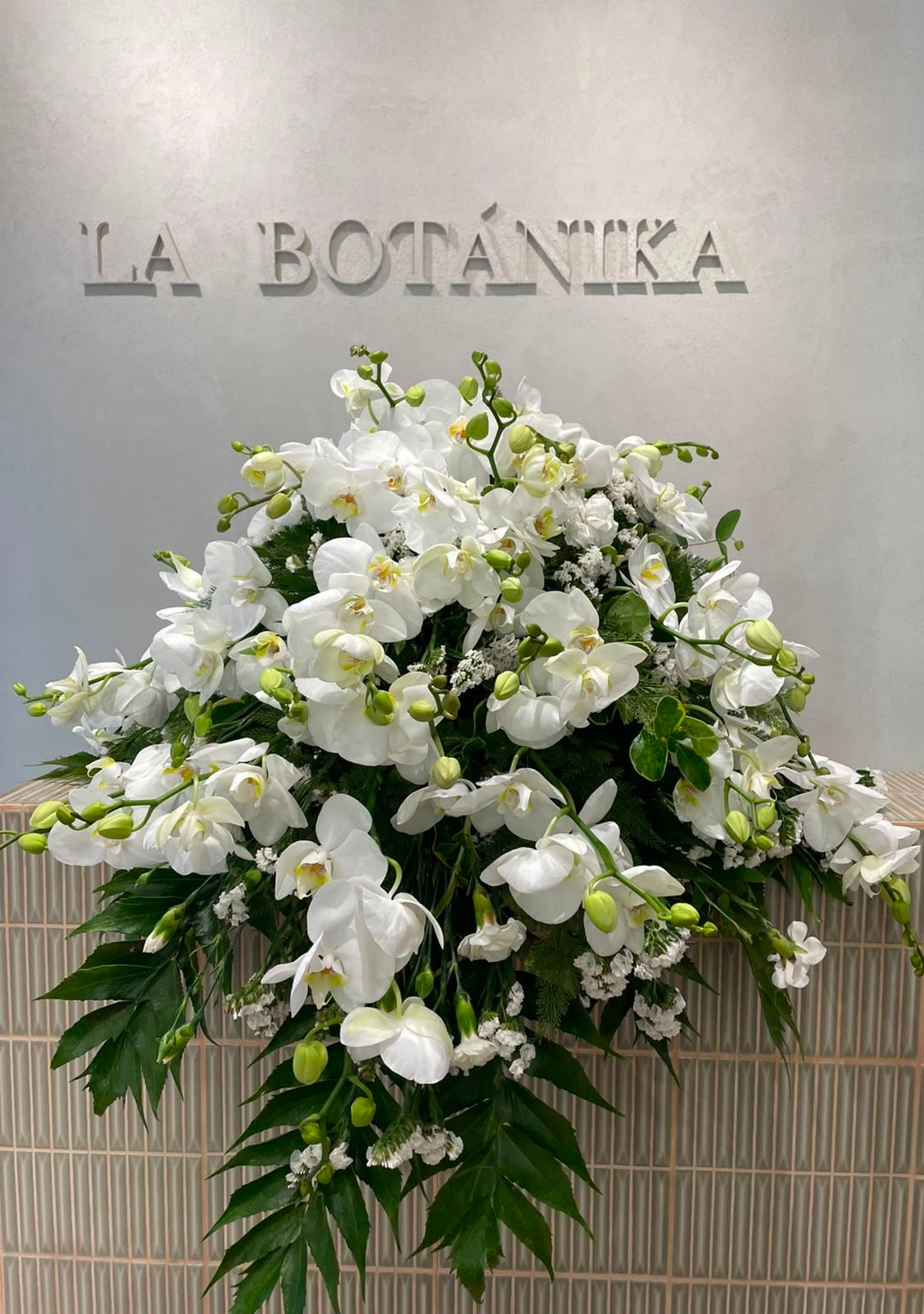 Manto fúnebre Orquídea