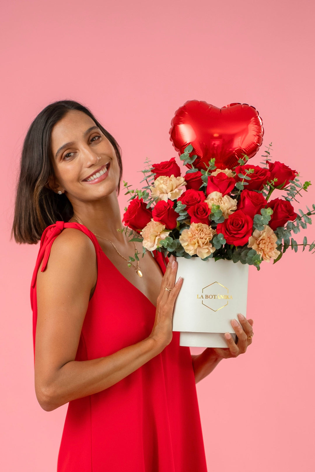 Round Box taupe Aurelia