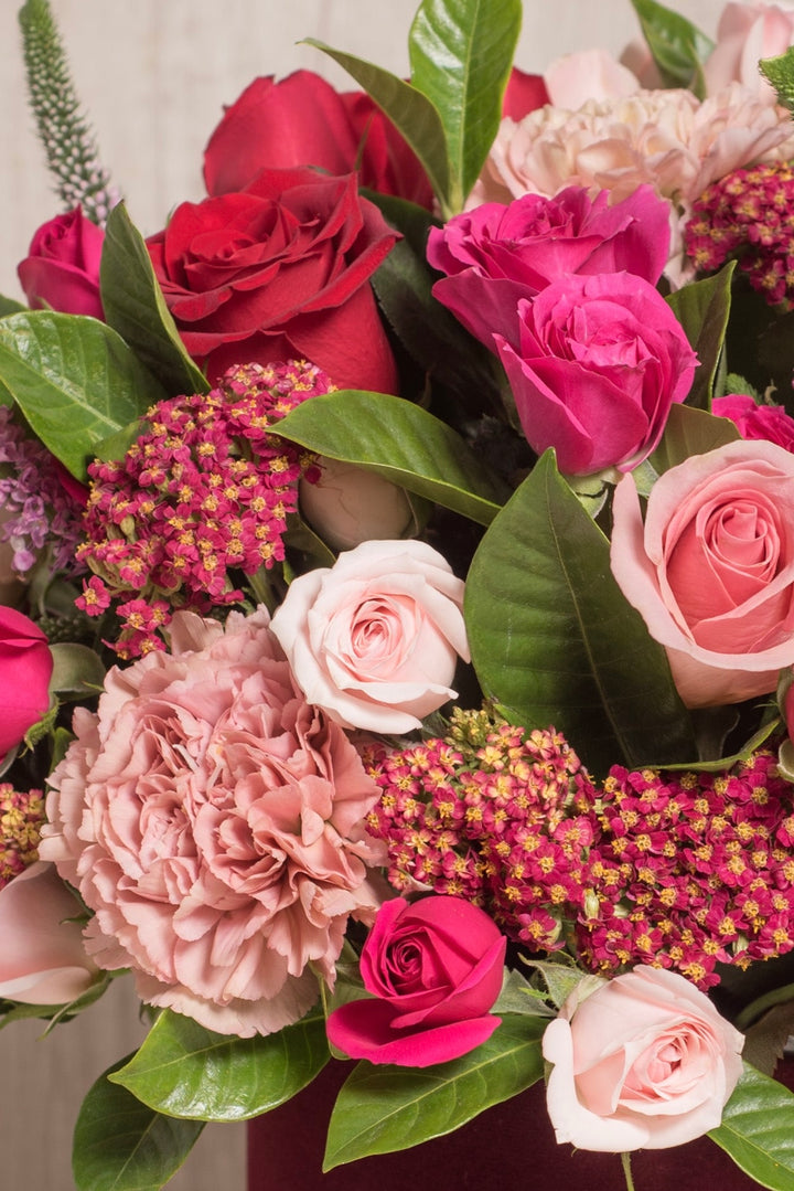 Rund box Velvet Anis