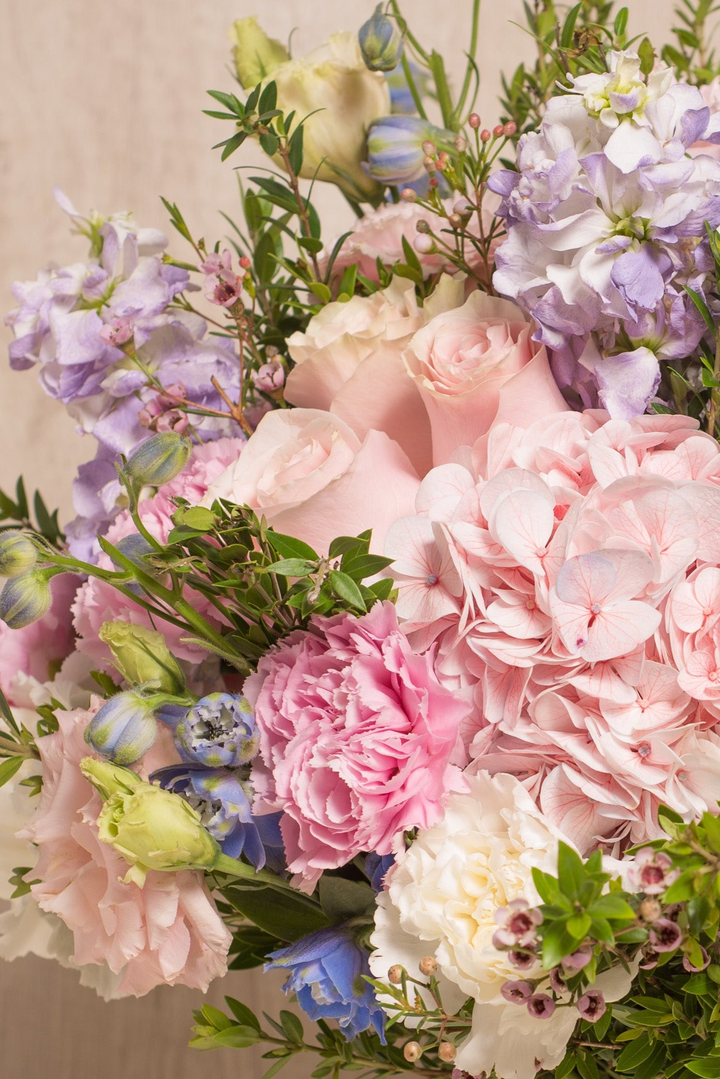 Florero blanco Claudie