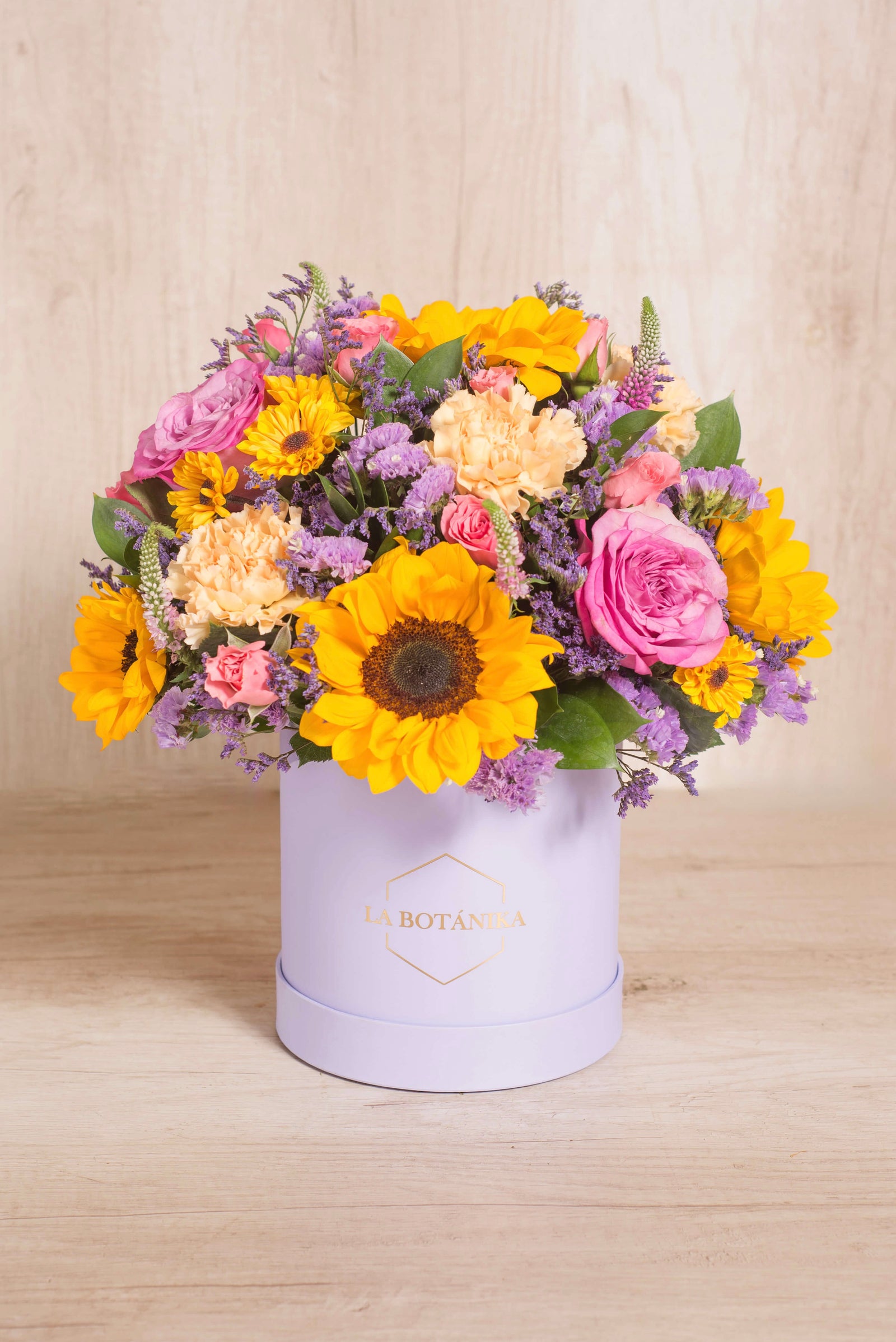 Round Box Lila Fiorella