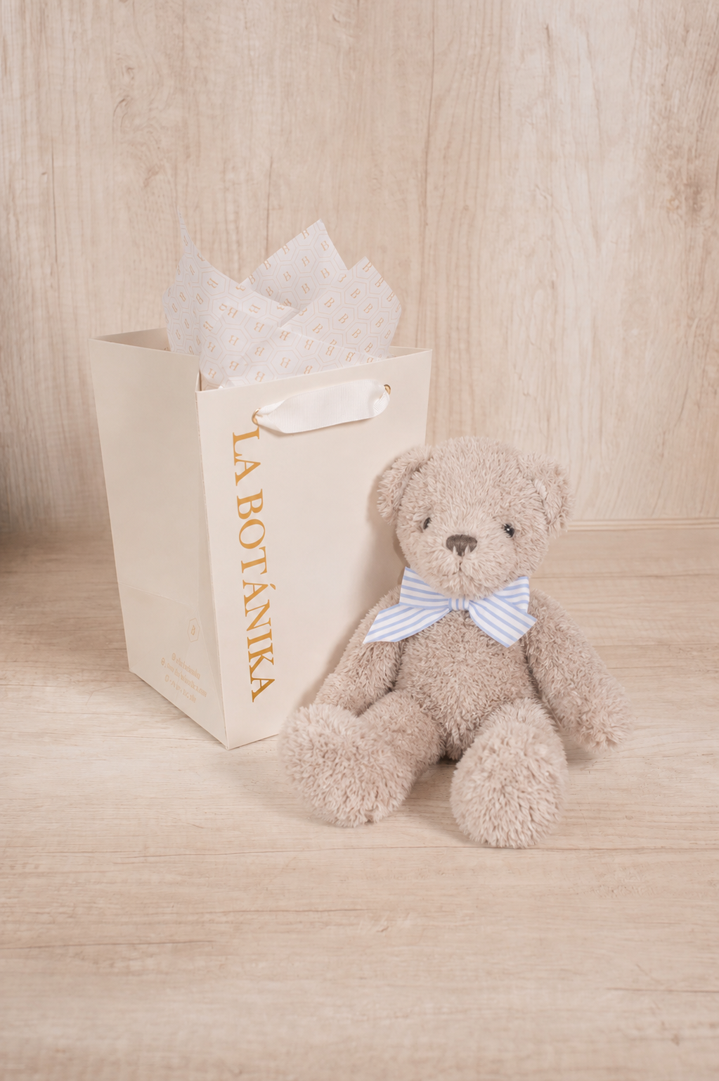 Osito de Peluche con lazo