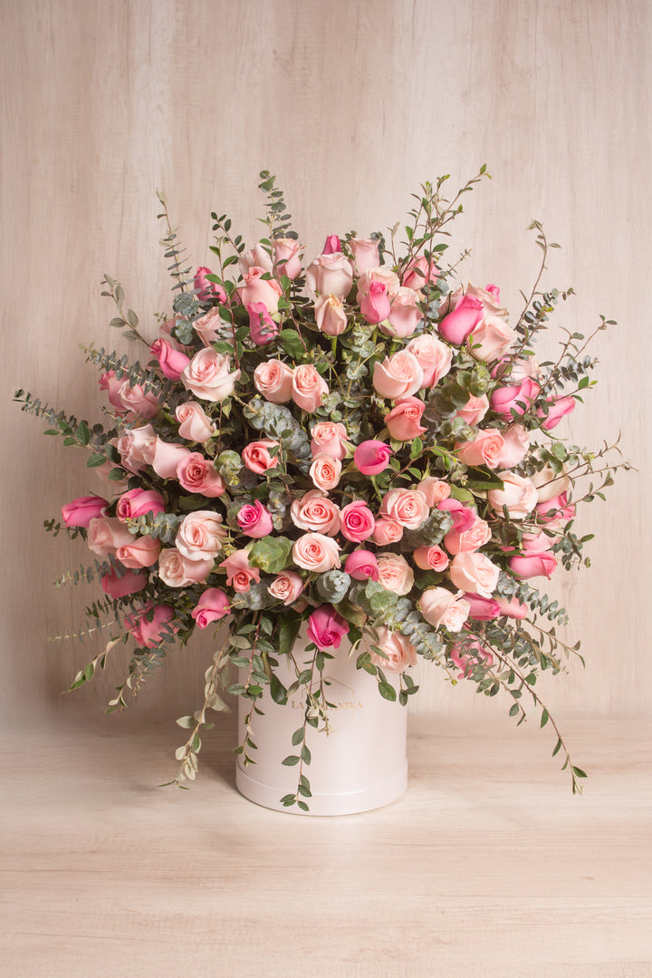 Splendid Box Selena 150 Rosas