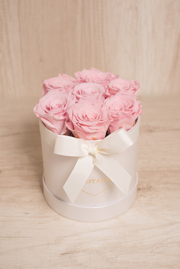 Round Box de Rosas Preservadas