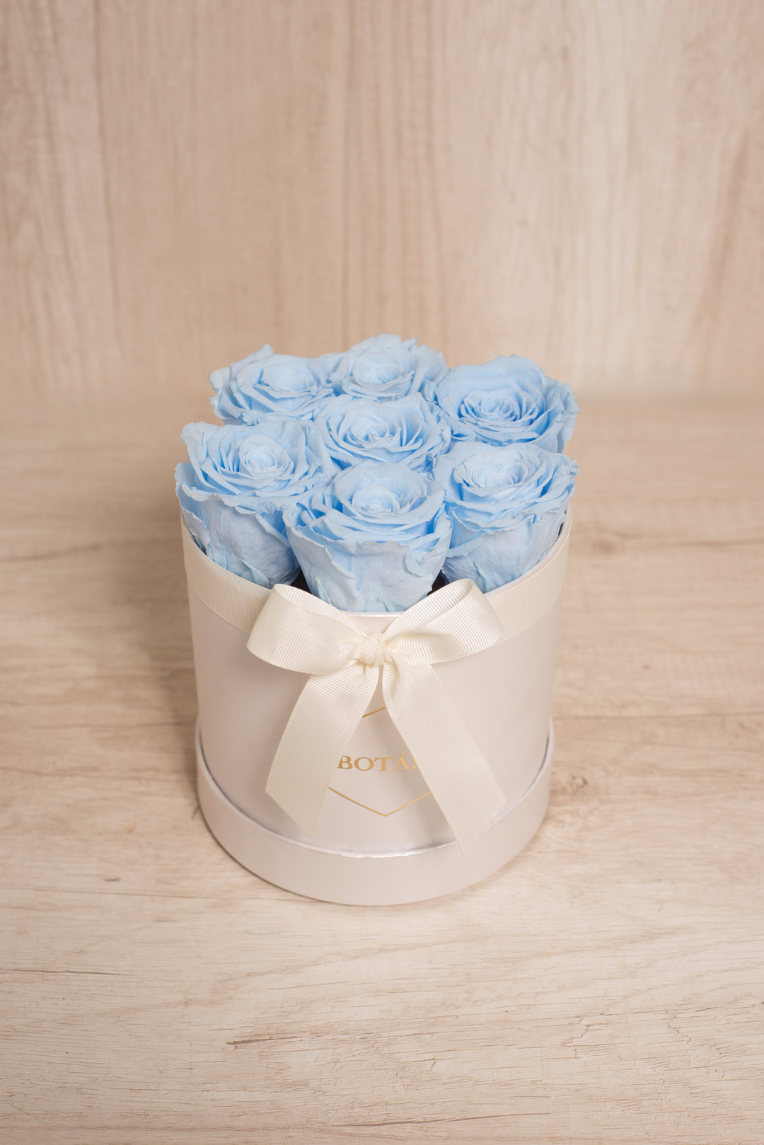 Round Box de Rosas Preservadas