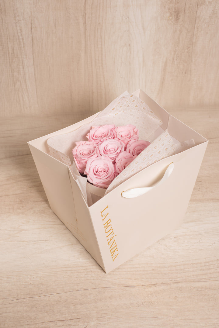 Round Box de Rosas Preservadas