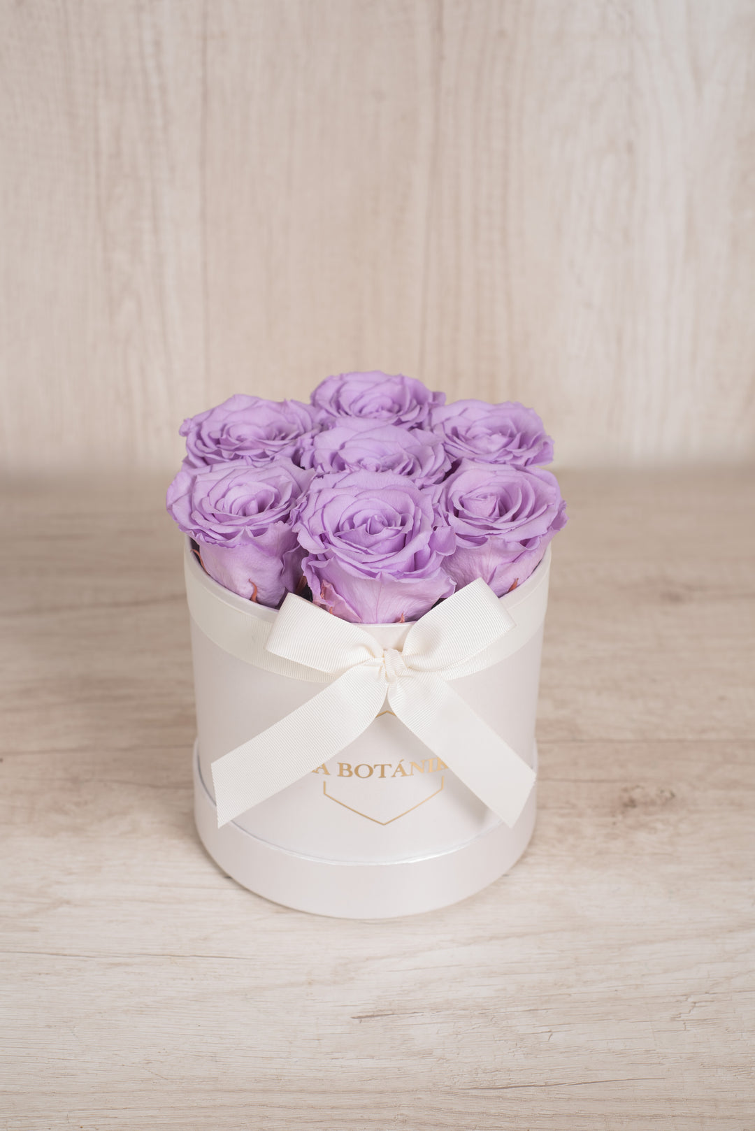 Round Box de Rosas Preservadas