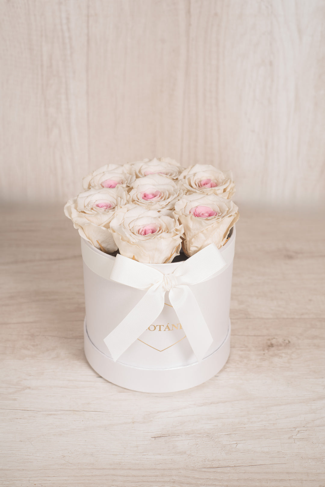 Round Box de Rosas Preservadas