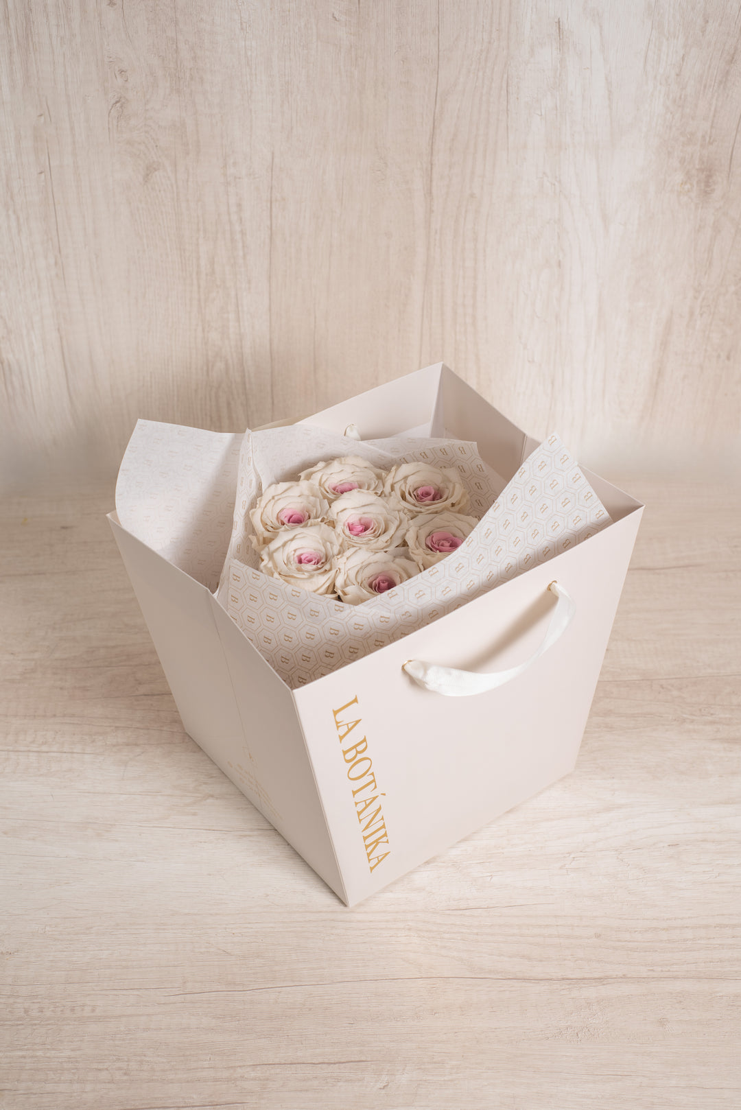 Round Box de Rosas Preservadas