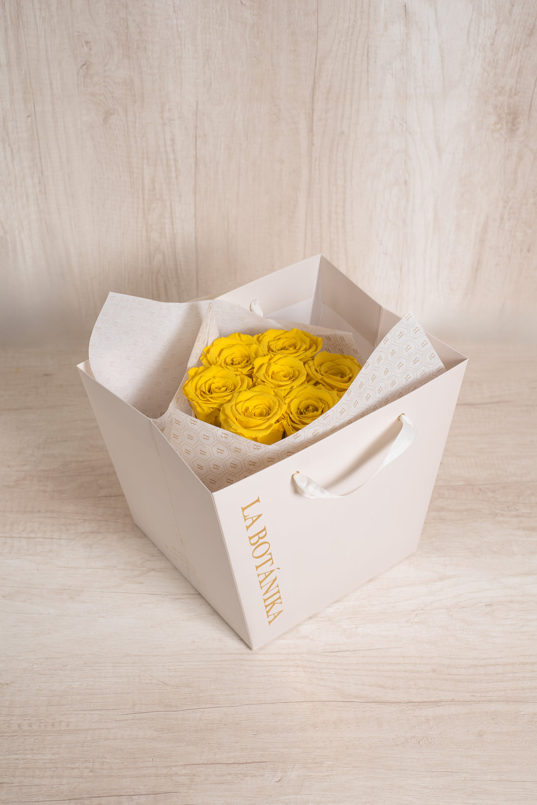 Round Box de Rosas Preservadas