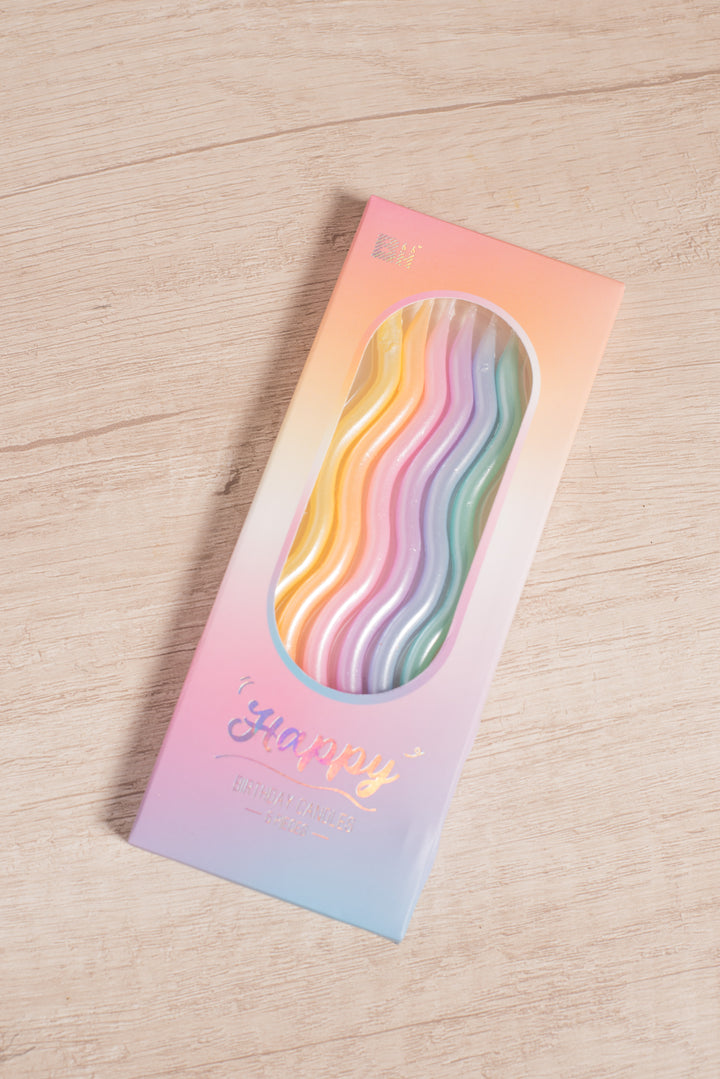 Set de Velas "Happy Birthday"