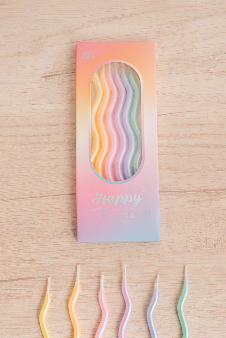 Set de Velas "Happy Birthday"