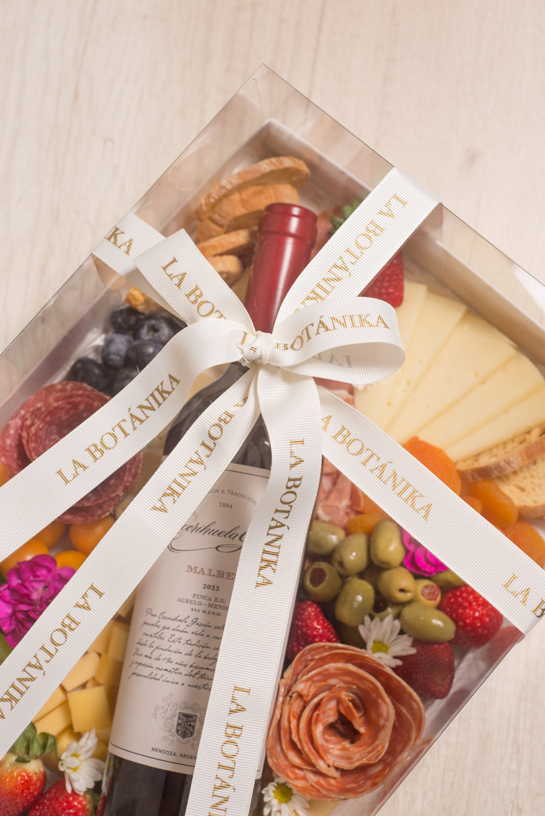 Wine & Cheese board