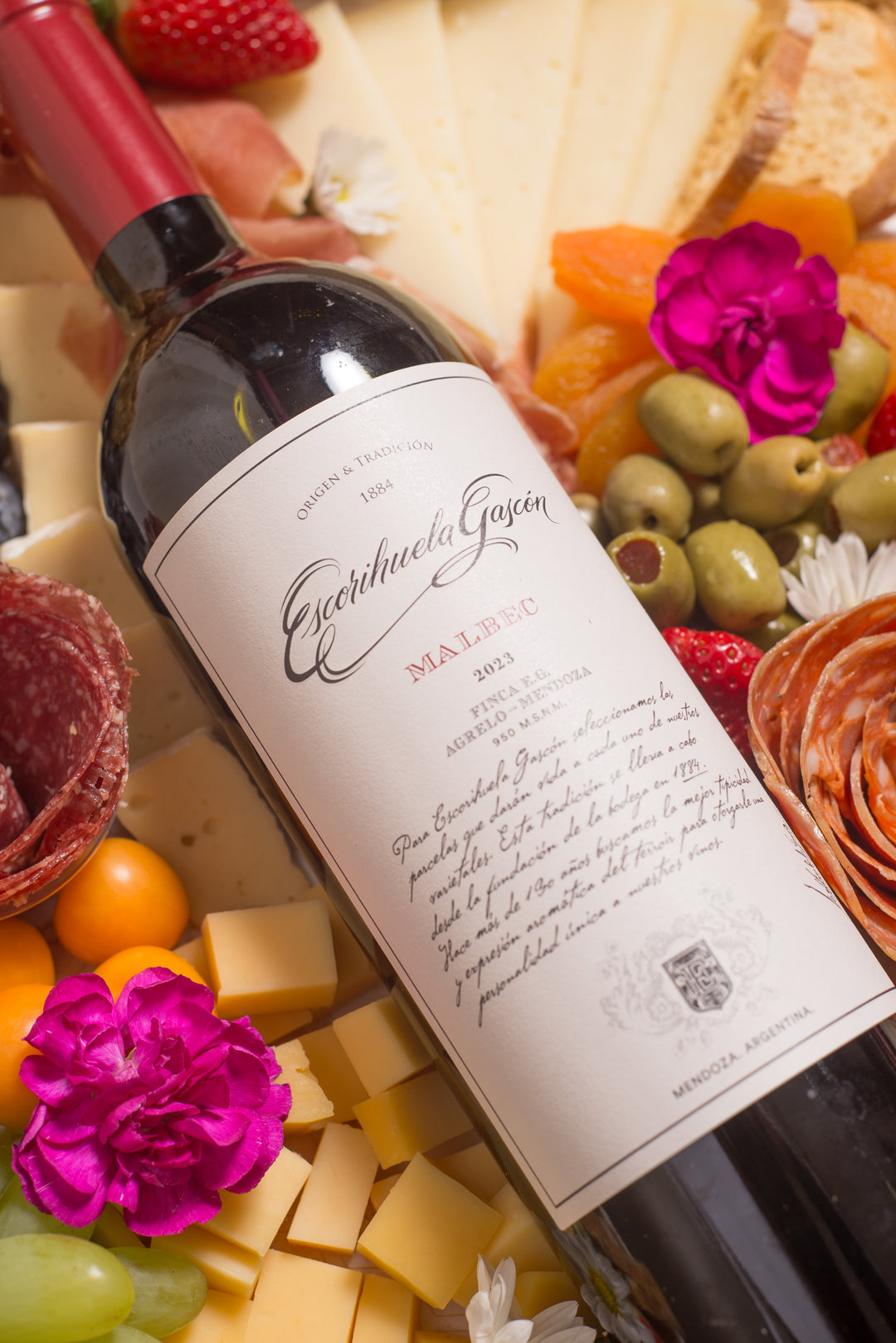 Wine & Cheese board