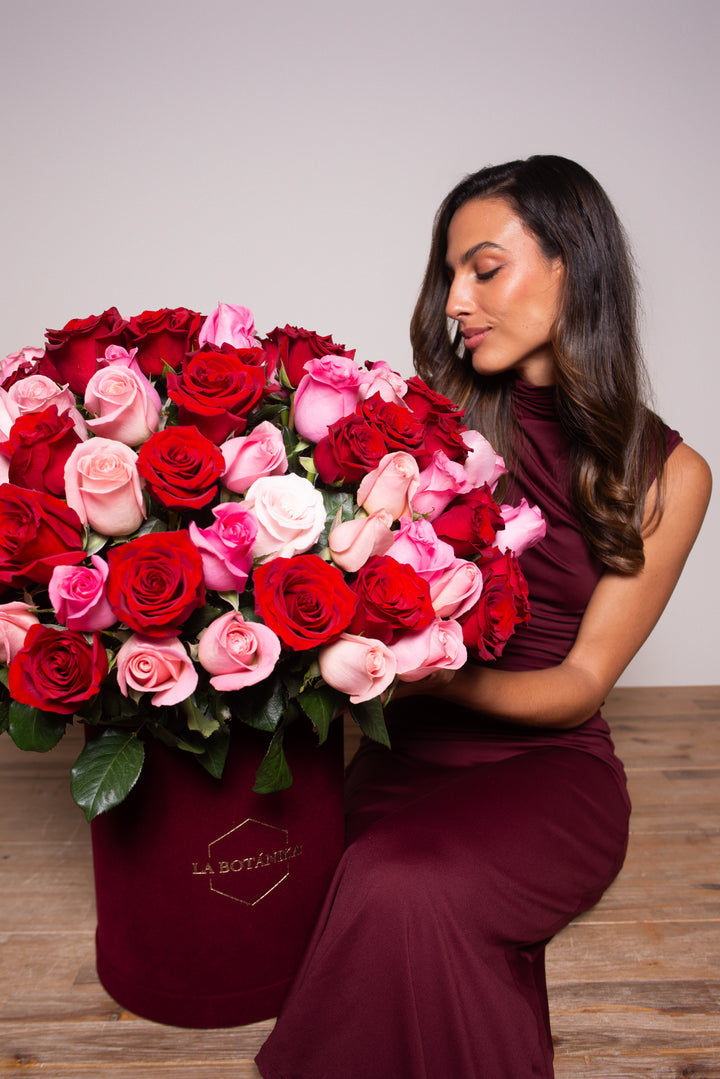 Splendid Box Antonia 150 rosas
