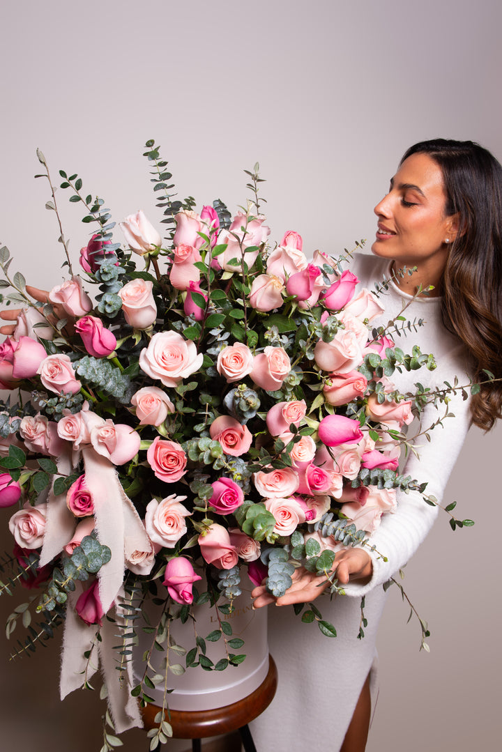 Splendid Box Selena 150 Rosas