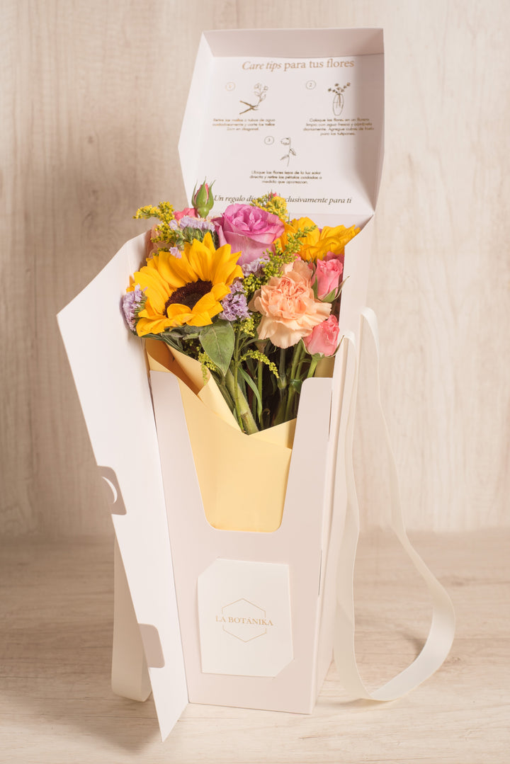 Bloom Tote Fiorella - Flores Amarillas