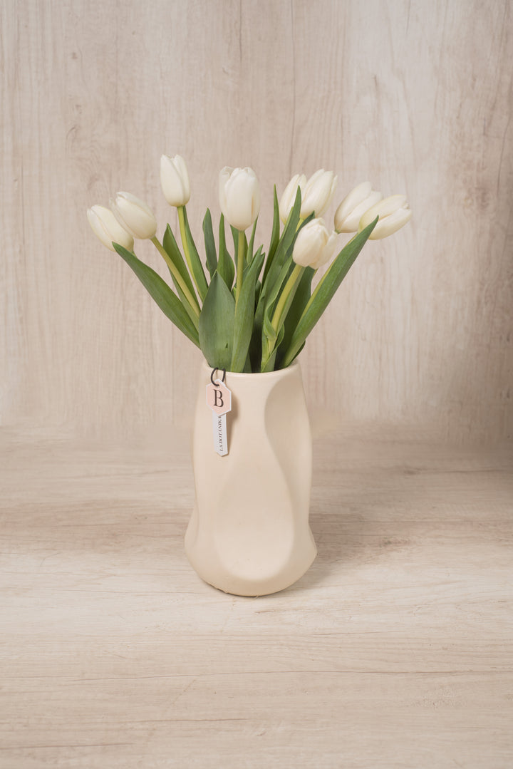 Florero Celine 10 Tulipanes