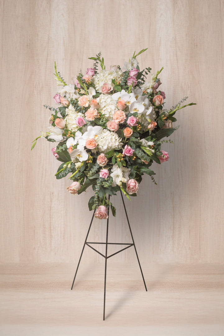 Lágrima Diana con orquideas - Sameday