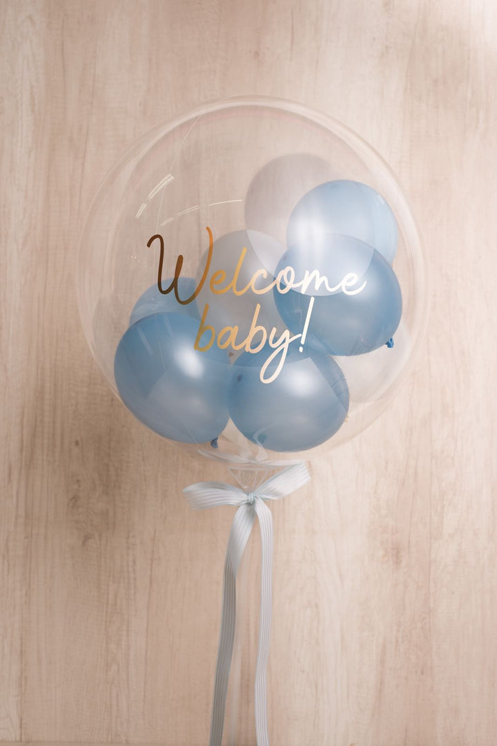 Globo Burbuja "Welcome Baby"