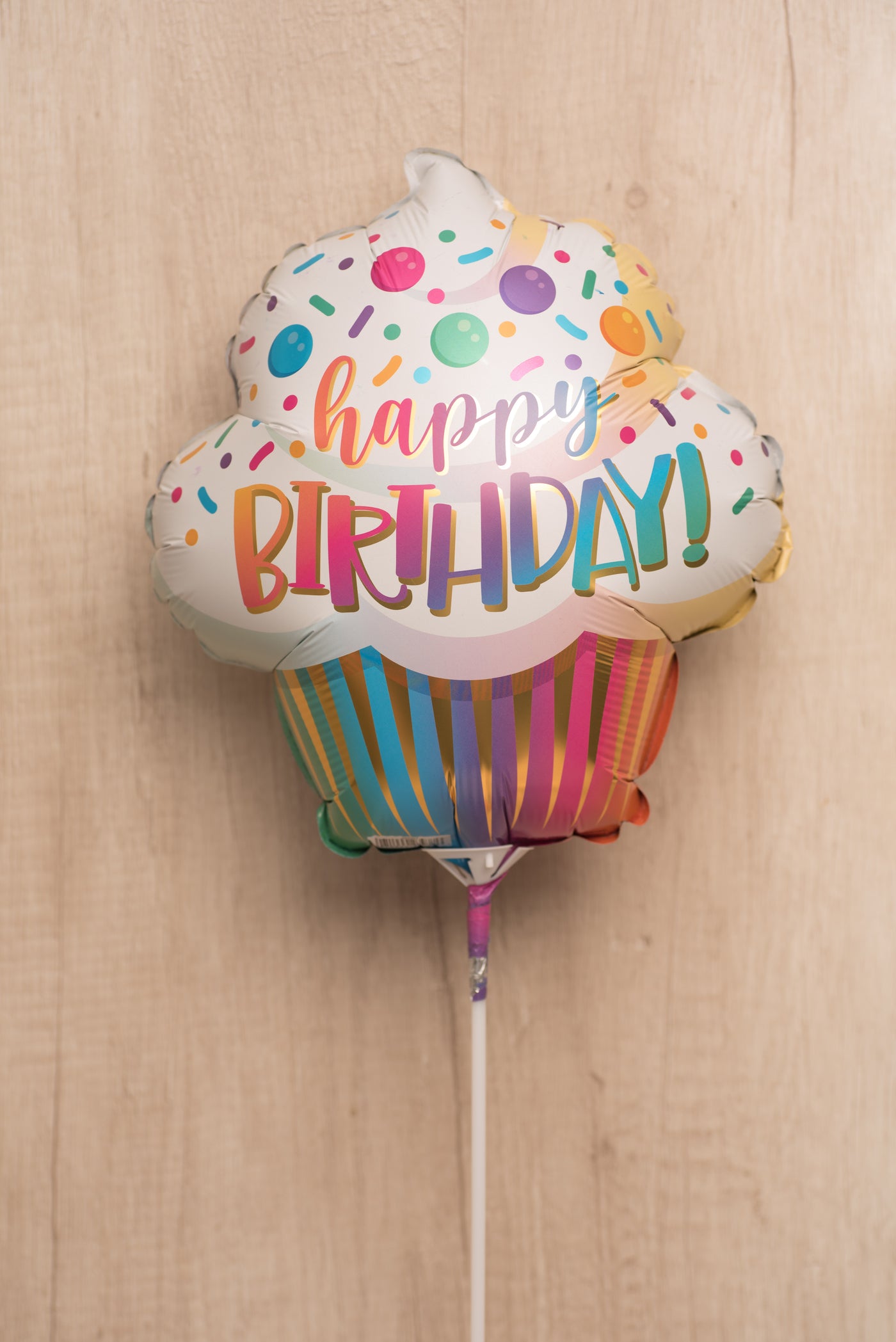 Globo Cupcake "Happy Birthday"