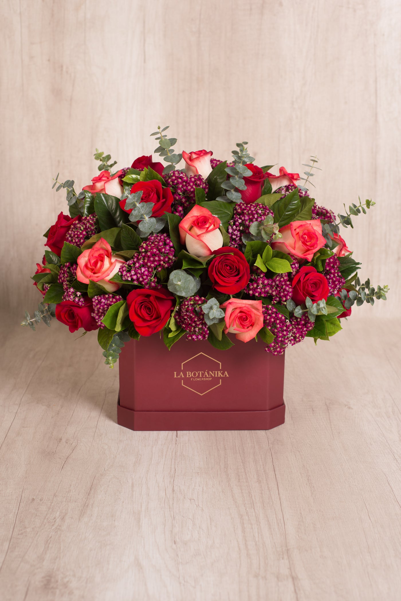 Love box guinda Aurora