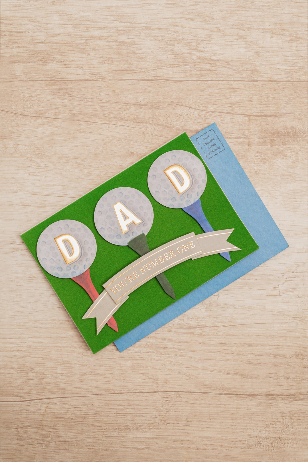 tarjeta papa "golf"